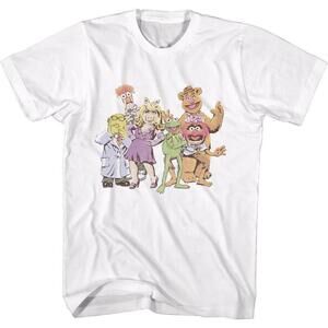 Muppets Group Picture Classic Tv Retro Graphic Unisex T Shirt